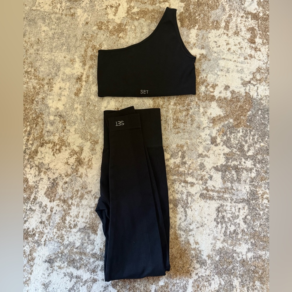 SET Active Workout Apparel in Black
